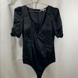 Satin silky bodysuit